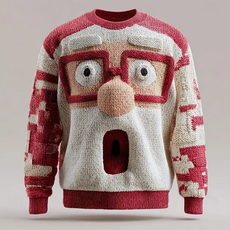 Pull de Noël Unisexe 3D