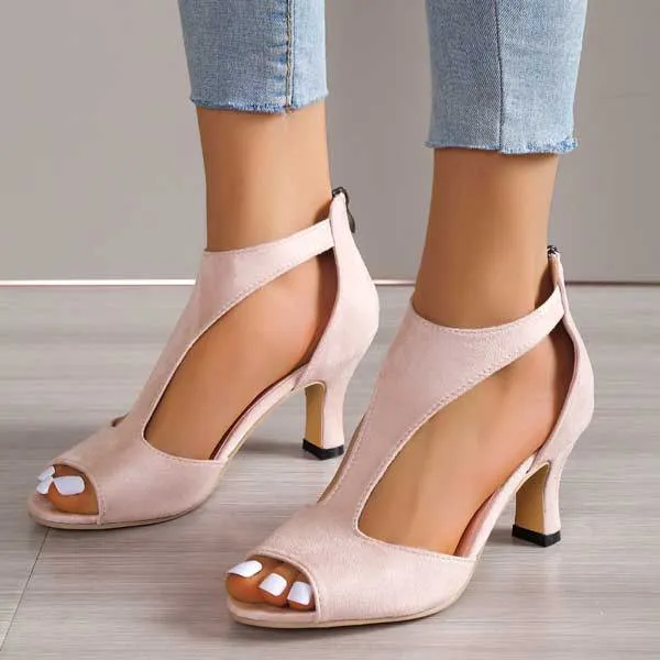 Sandales ergonomiques à talons