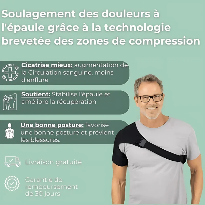 ÉpauleConfort — soutien innovant pour l'épaule