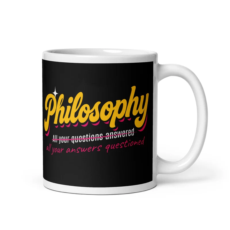 Philosophy: All your answers questioned - Mug