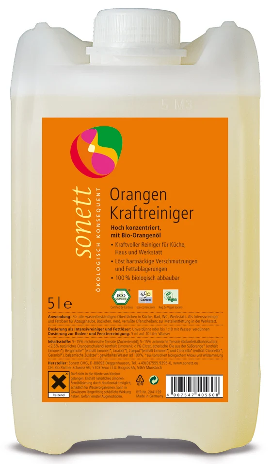 Orangen Kraftreiniger
