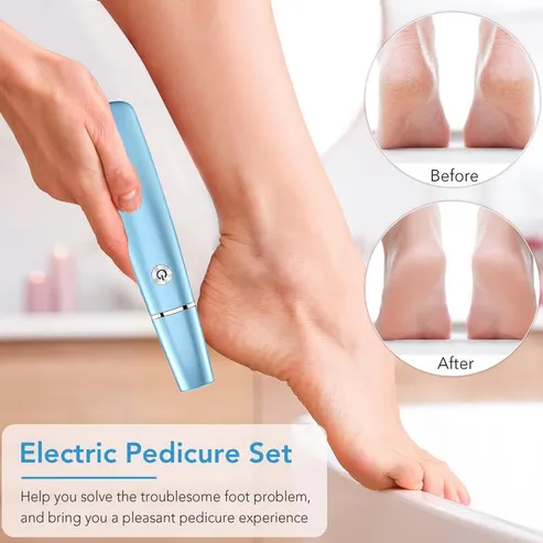 Éliminateur de callosités électrique pour les pieds