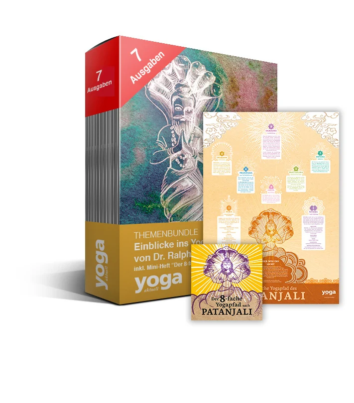 Einblicke ins Yogasutra: Kolumne von Dr. Ralph Skuban - 7er Bundle plus Miniheft plus Poster