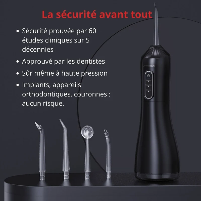 Hydropulseur dentaire