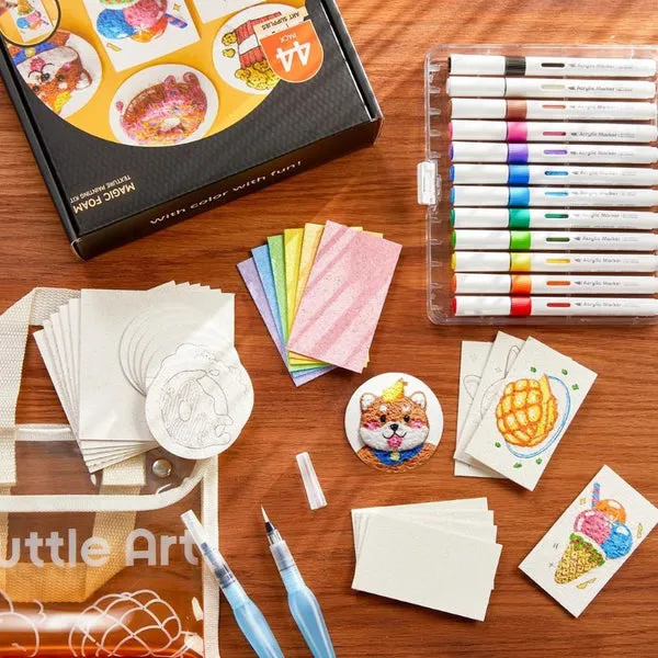 Kit de peinture créative pour enfants avec effet 3D