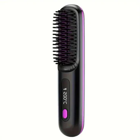 Brosse portative – Lisse, boucle et sèche en un rien de temps