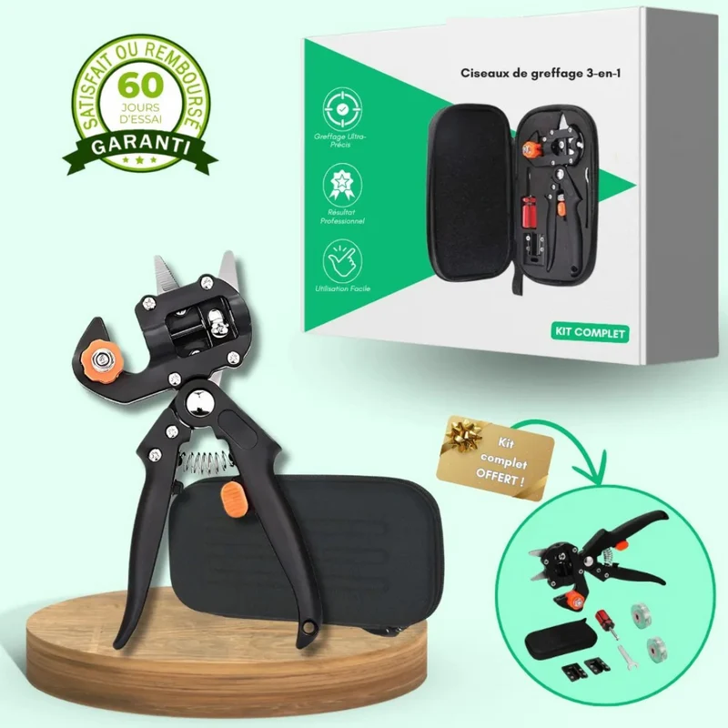 Greff'Master｜Kit d’Outils de Greffe 3-en-1