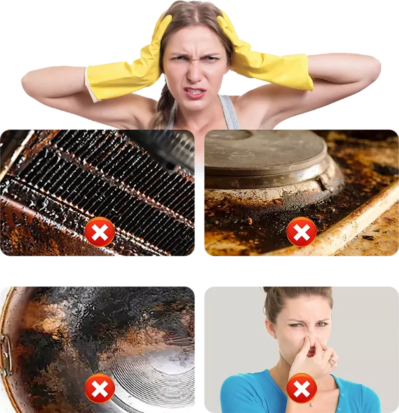 Kitchen cleaner-Nettoyant dégraissant en mousse pour cuisine