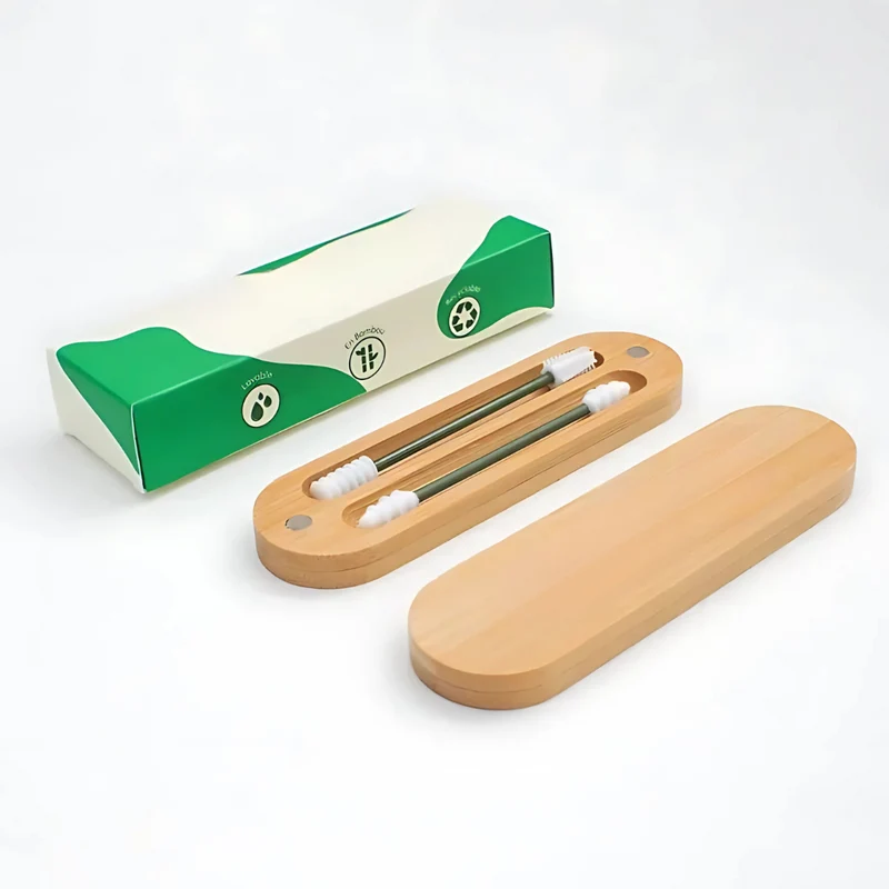 Cotons-Tiges Réutilisables en Silicone Zéro Déchet