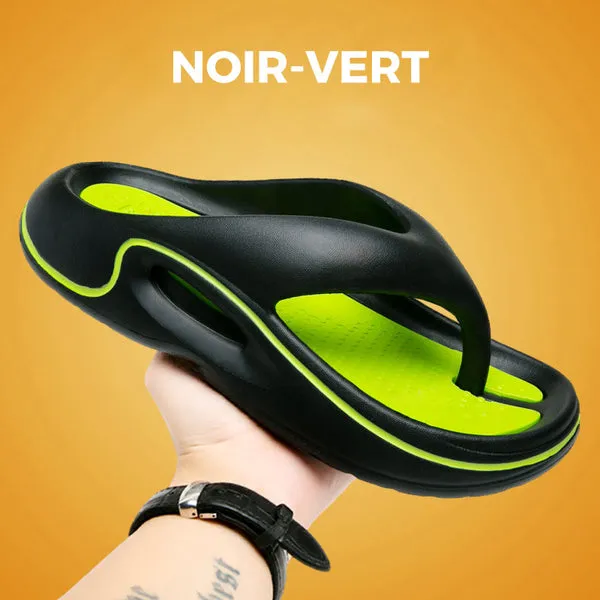 Tongs ergonomiques antidérapantes ultra-confort