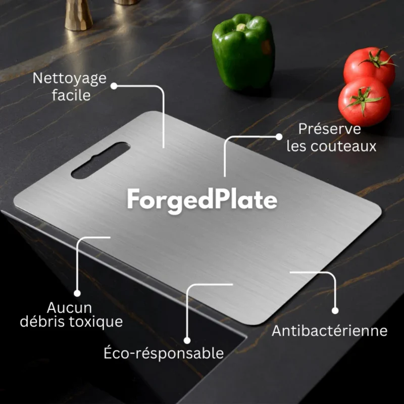 Planche à découper en titane