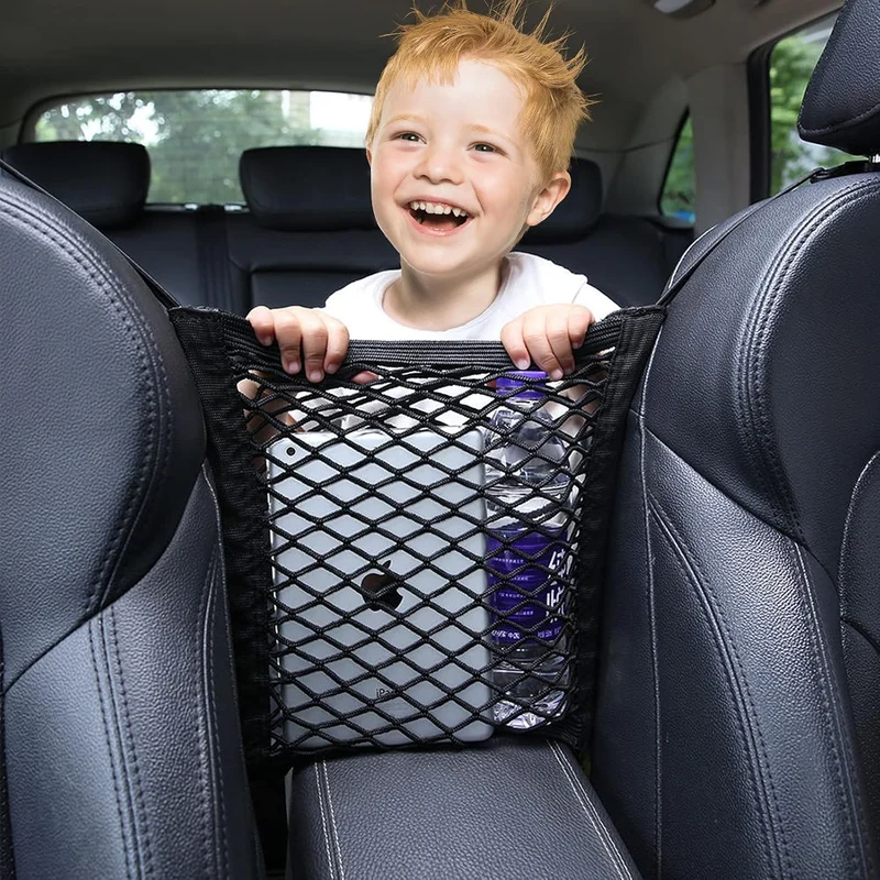 Filet élastique universel – Un rangement intelligent pour votre voiture