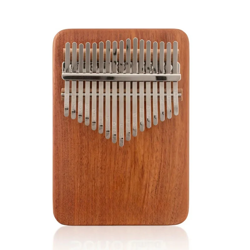 Kalimba 17 Lames en Bois Naturel – Instrument Relaxant Portable