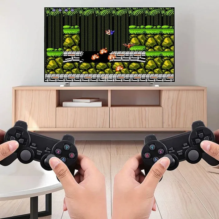 Console rétro HDMI – 30 000 jeux intégrés et 2 manettes sans fil