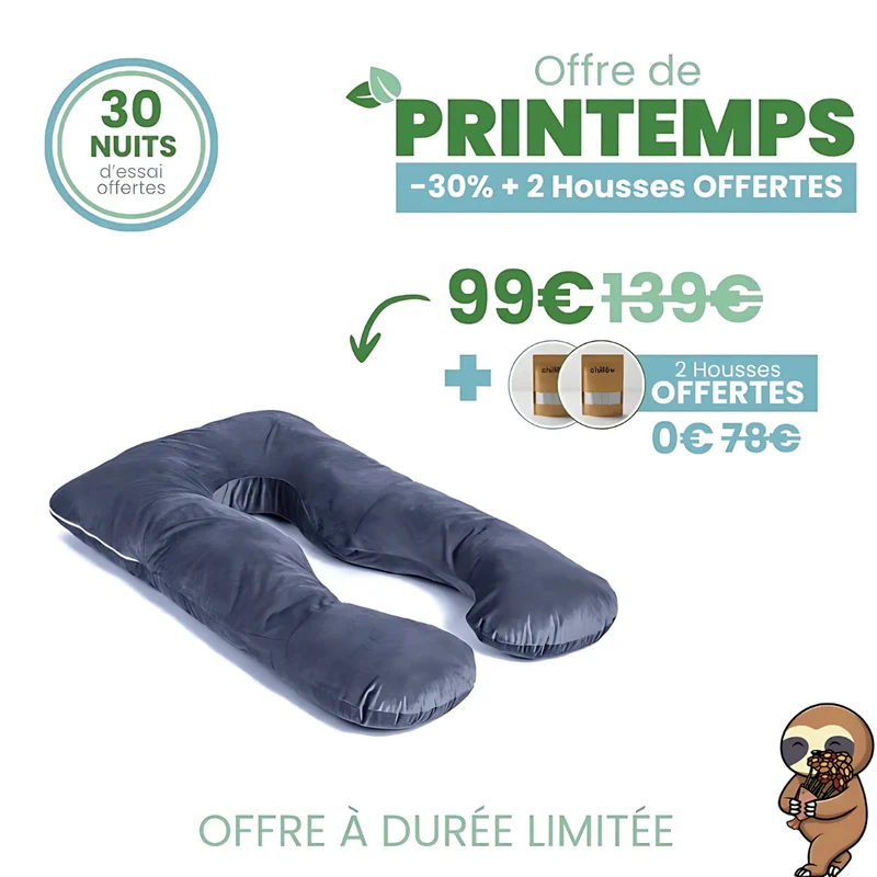 Coussin ergonomique de soutien intégral multi-usage
