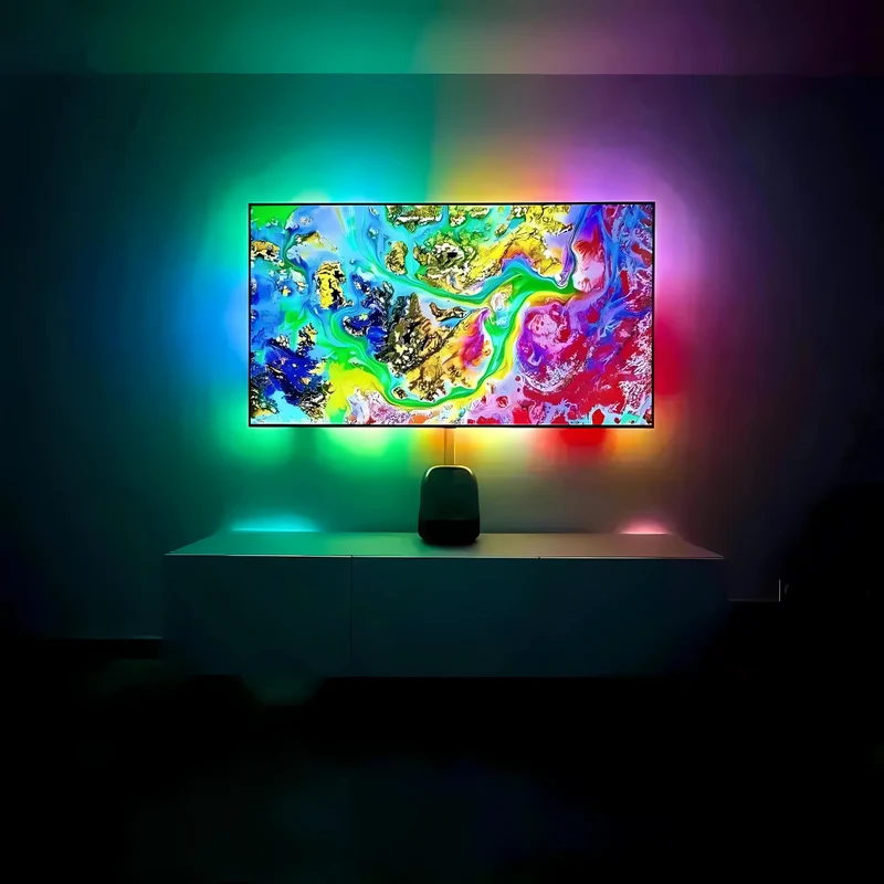 Boîtier LED HDMI pour TV – Éclairage Ambiant Synchronisé