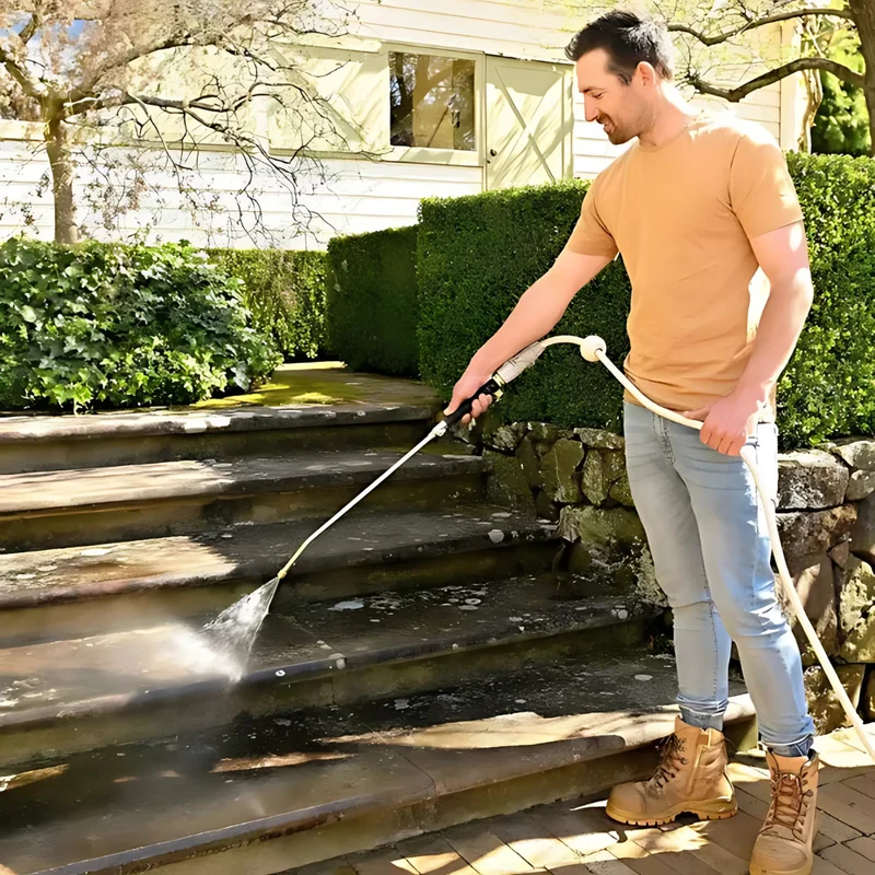 Lance haute pression universelle pour tuyau d’arrosage