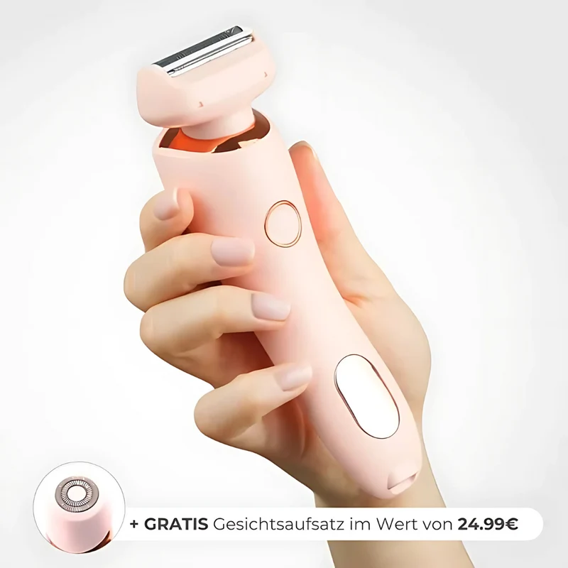 Épilateur facial de précision rechargeable