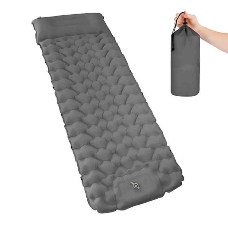 Matelas gonflable ultra-léger et compact pour bivouac et camping