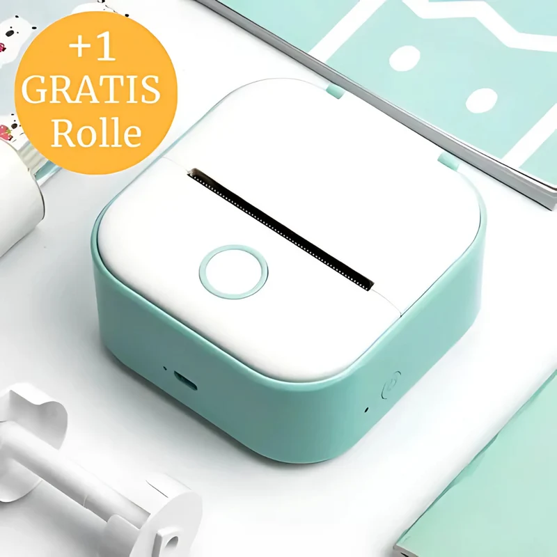 Imprimante thermique mini portable pour notes et étiquettes