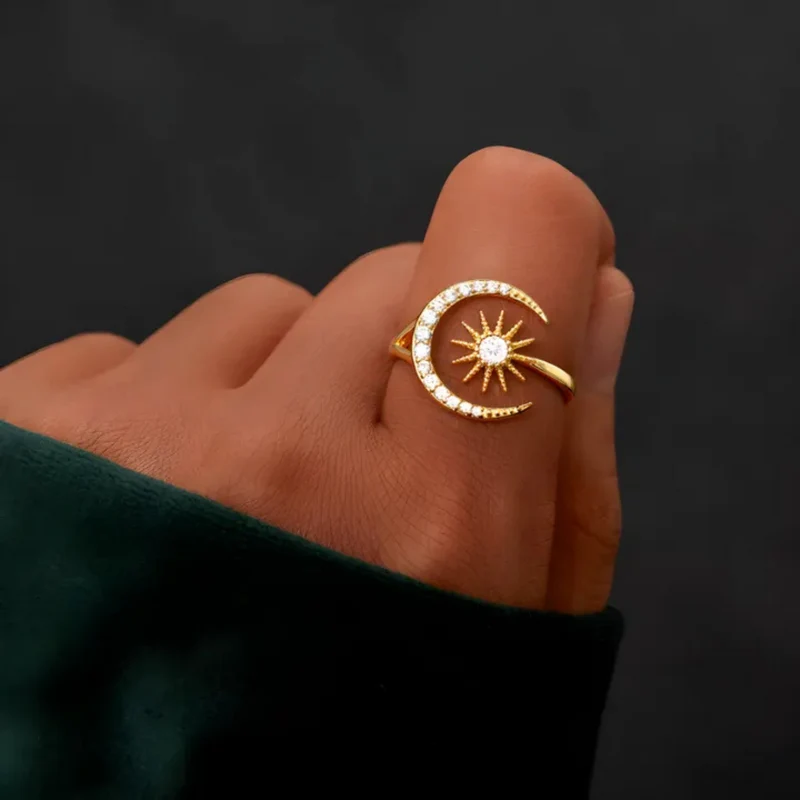 Bague Lune Croissante