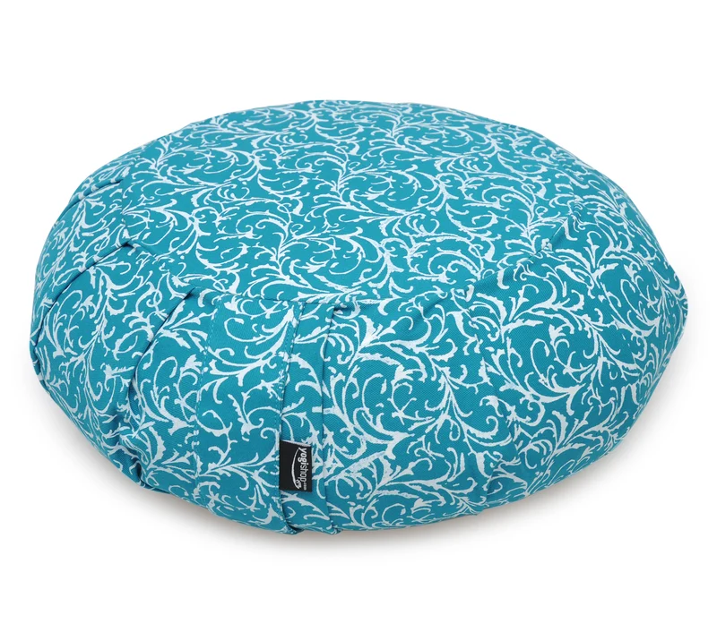 Meditationskissen - rund - vintage - cotton