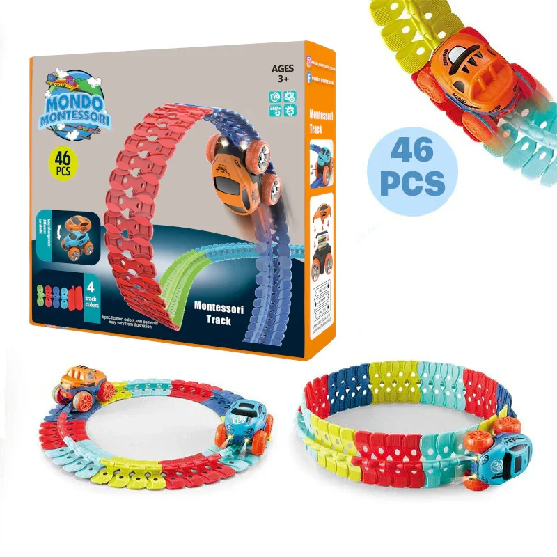 Montessori Track - Piste de machine ultra flexible