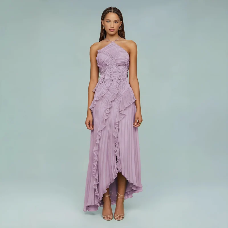 Robe d’été couleur lilas