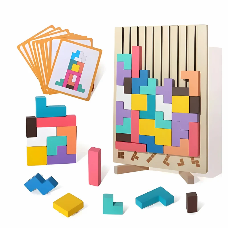 Jeu en bois Montessori