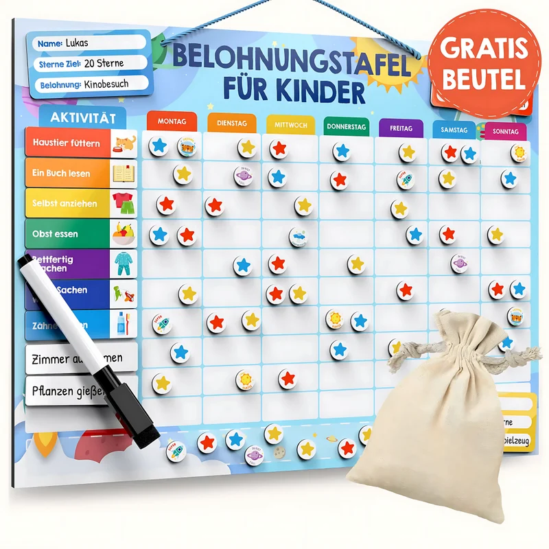 Tableau de récompenses pour enfants