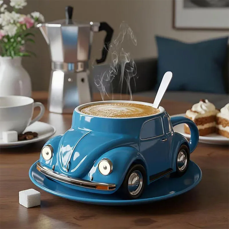 Tasse scarabée avec cuillère
