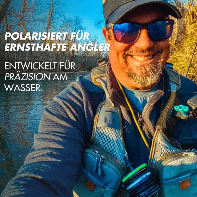 Lunettes de pêcheur premium polarisées avec protection UV