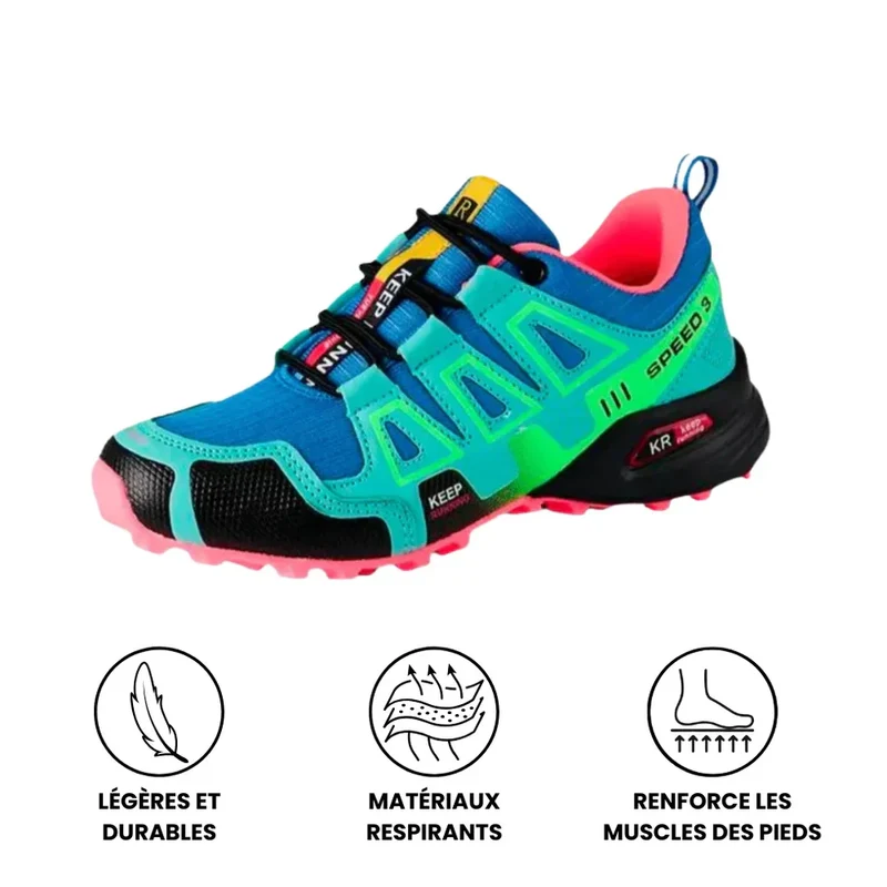 Chaussures de marche ergonomiques antichoc