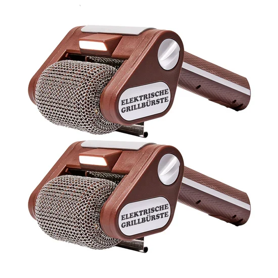 Nettoyeur de grille électrique sans fil et sans poils métalliques
