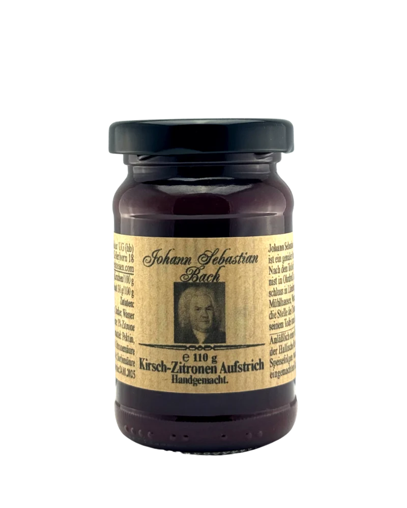 Johann Sebastian Bach (Kirsch-Zitronen-Aufstrich)