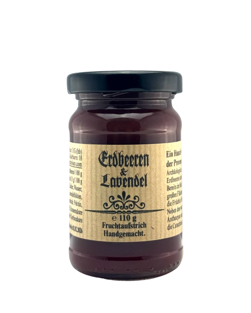 Erdbeeren & Lavendel (Fruchtaufstrich)
