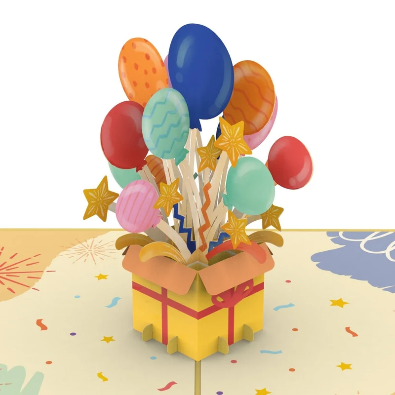Geschenkbox Pop-Up Karte