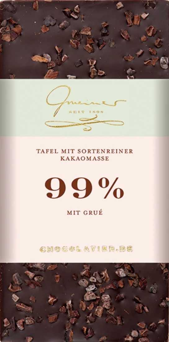 99% pur mit Grué