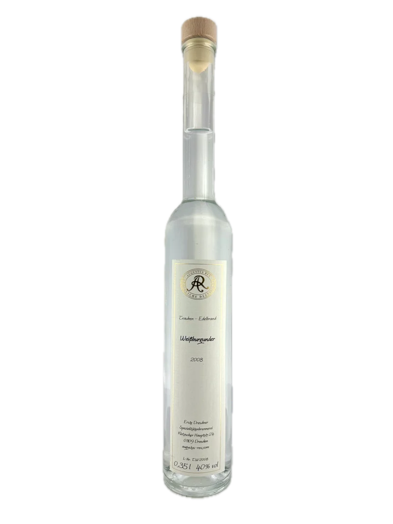 Weißburgunder, Trauben Edelbrand 350 ml (40% Vol.)