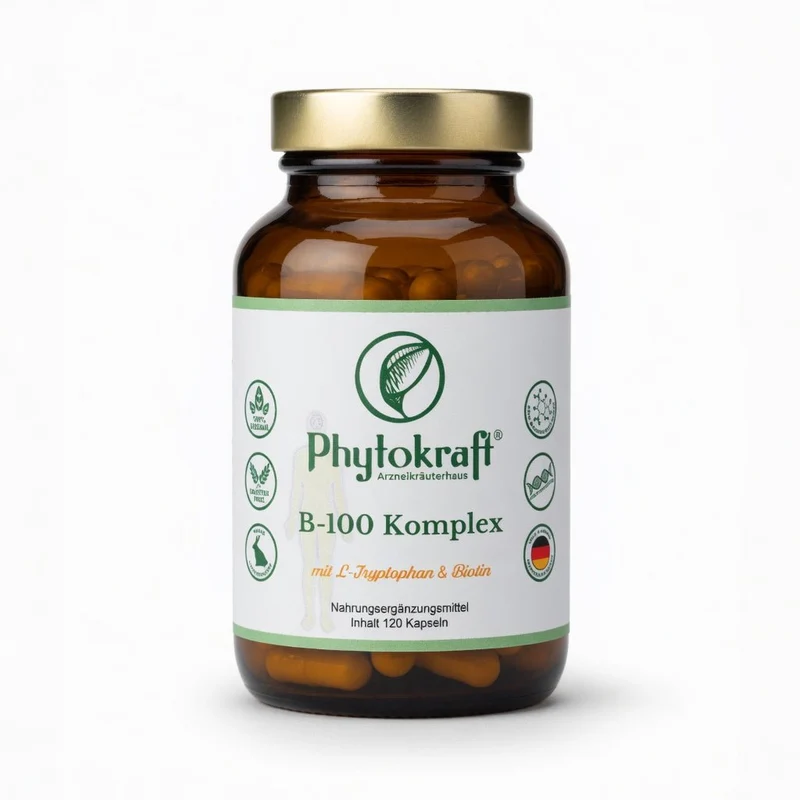 Vitamin B Komplex mit L-Thryptophan & Biotin