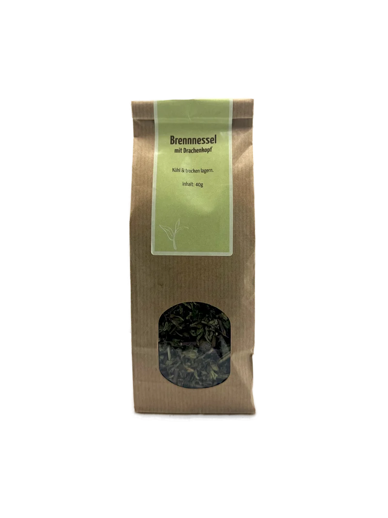 Brennesseltee mit Drachenkopf