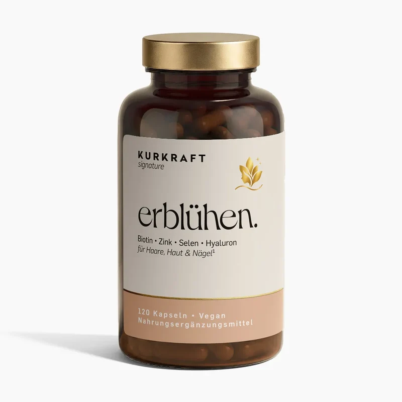 erblühen.