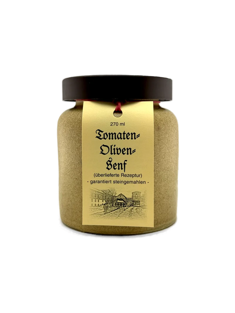 Tomaten-Oliven Senf
