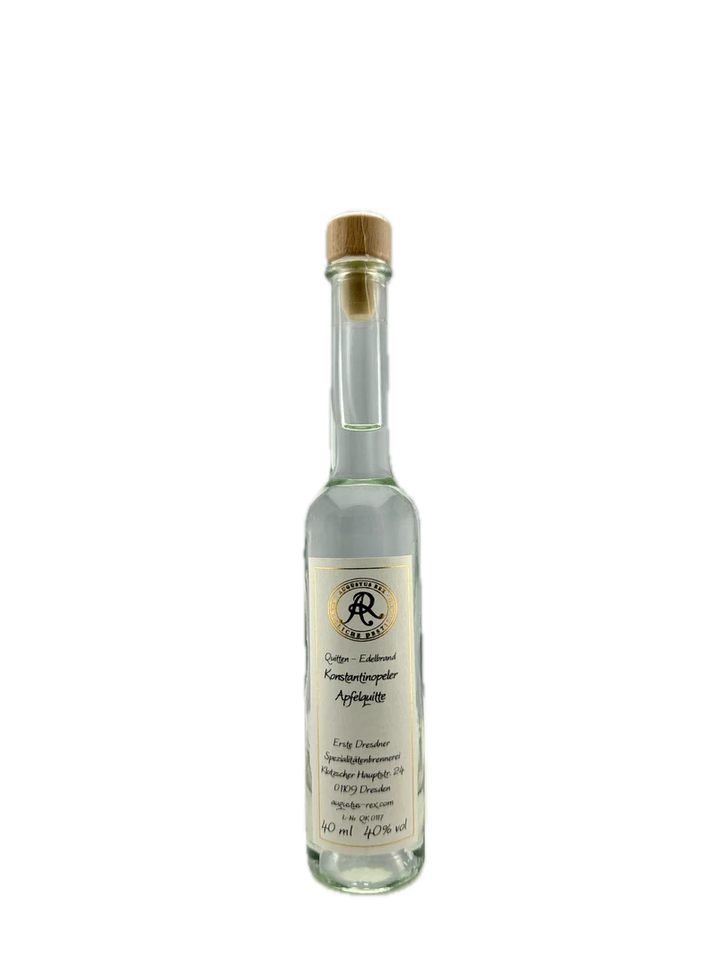 Quitten Edelbrand Konstantinopeler Apfelquitte 40 ml (40% Vol.)