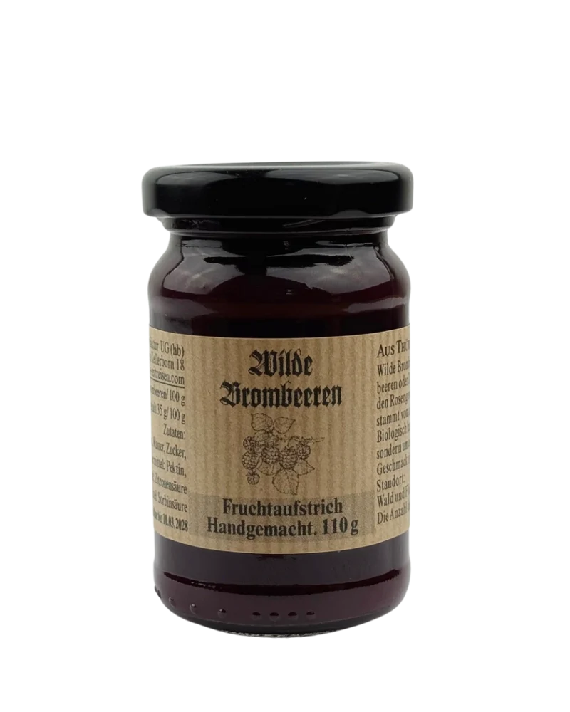 Wilde Brombeere Fruchtaufstrich