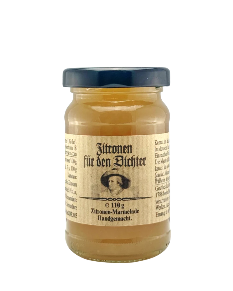 Zitronen für den Dichter (Zitronenmarmelade)