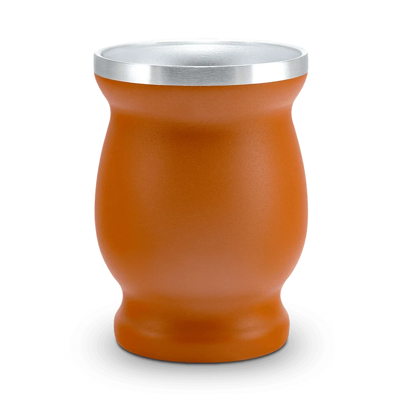 Matebeker roestvrij staal.
