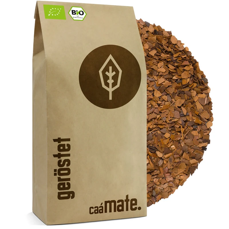 Biologische maté thee gebrand.