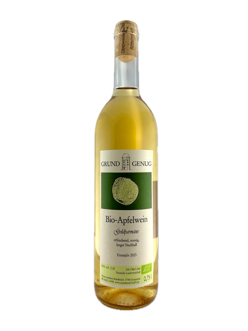Bio-Apfelwein Goldparmäne (7,0 % Vol.)