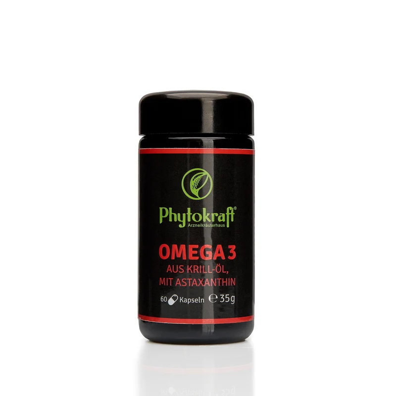 Omega Krill-Öl mit Astaxanthin